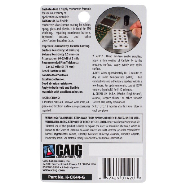 Main product image for CAIG CaiKote 44 Remote/Keyboard Membrane Repair Kit 341-290